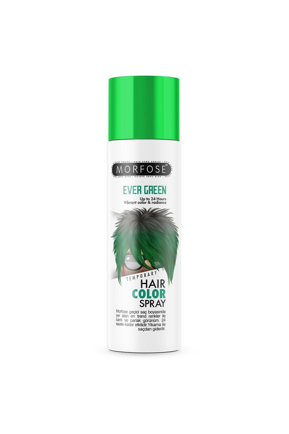 Mech 24 Saate Kadar Etkili Yeşil Renkli Saç Spreyi Ever Green 150 ml