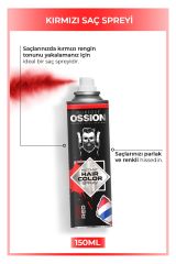 Ossion Premium Barber Line Kırmızı Renkli Saç Spreyi 150 ml