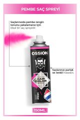 Ossion Premium Barber Line Pembe Renkli Saç Spreyi 150 ml