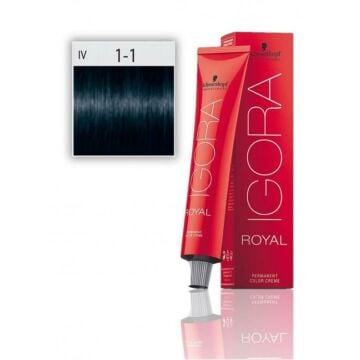 Igora NO:1.1 Mavi Siyah