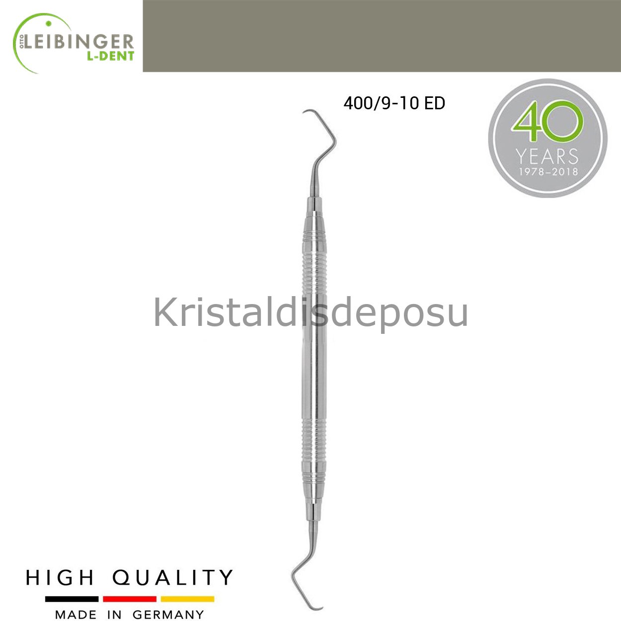 Gracey Curette 9-10, Lingual - Buccal - Periodontal Küret