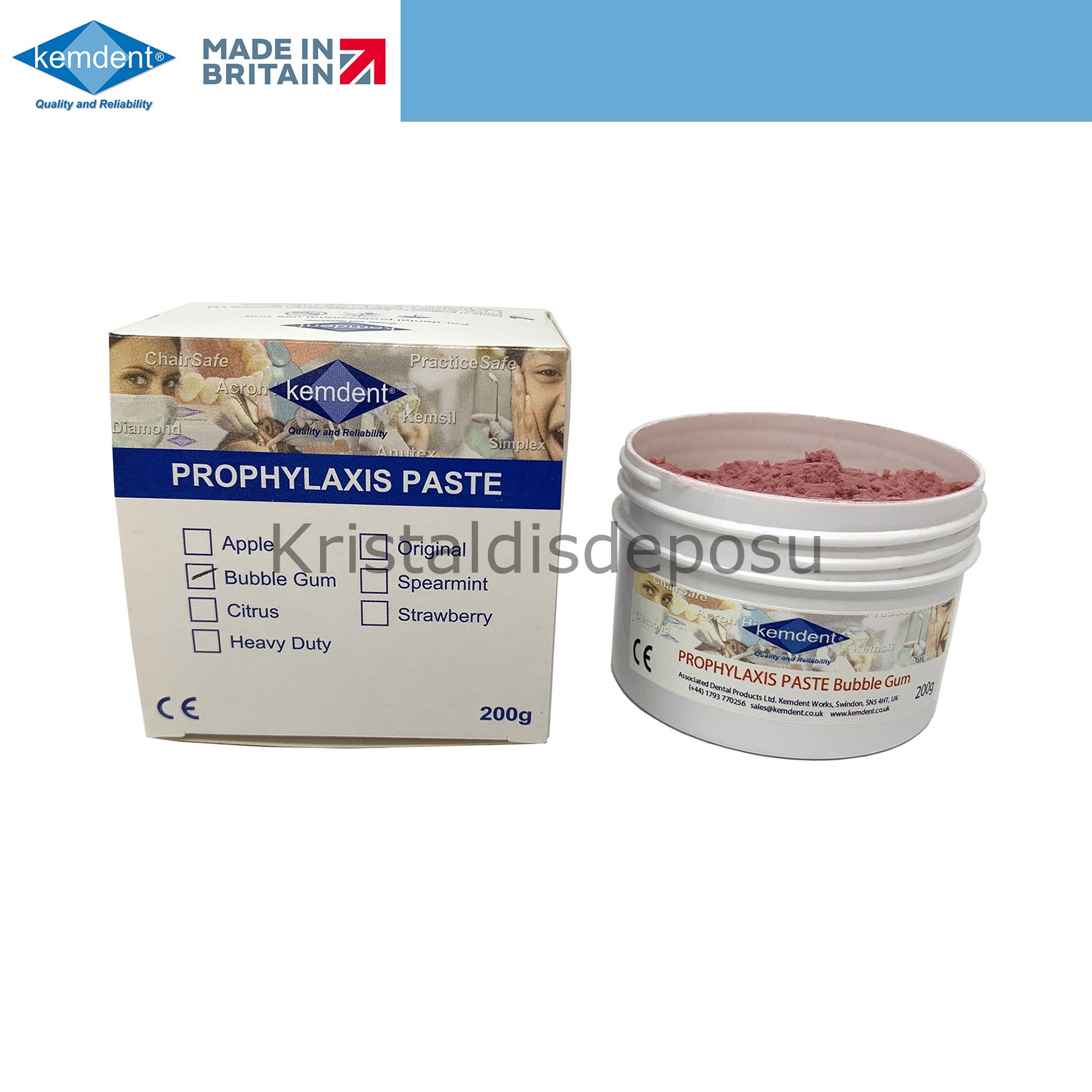 Prophylaxis paste - Polisaj Pastası Naneli