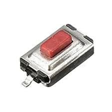 Micro interruttore a pulsante SMD 3*6*2mm rosso confezione