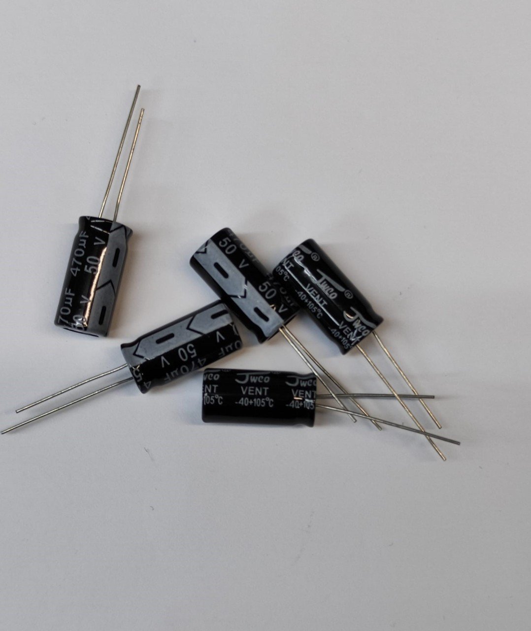 470UF 50V 10X20 105C Alüminyum Elektrolitik Kondansatör
