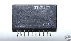 STK5322      POWER AMPLIFIER IC