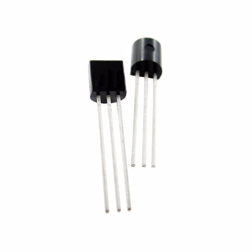 2N5551   TO-92   0.6A 160V   NPN BJT TRANSISTOR