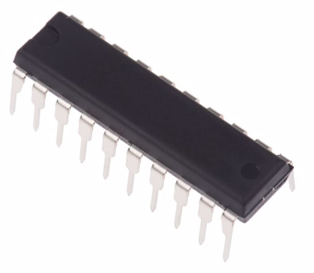 Lot De 2 Circuits Intégrés Texas Instruments SN74LS541N - DIP 20 Broches - Neuf