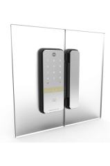 Kartlı ve Şifreli Dijital Dıştan Takma Kilit - Cam Kapılar İçin - YDG313