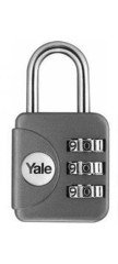 Yale Geniş Tip Mini Şifreli Asma Kilit - YP1/28/121/1
