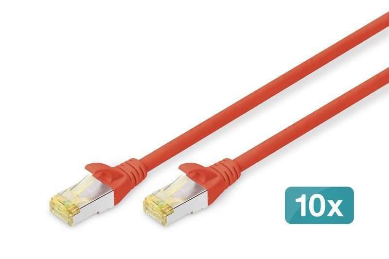 Digitus DK-1644-A-020/R S/FTP Cat6A Kırmızı (2m)