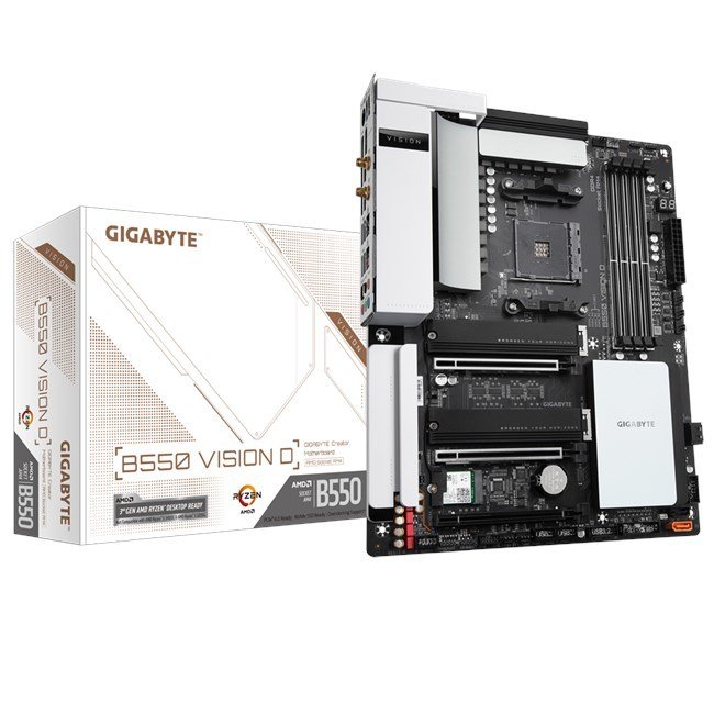 Gigabyte B550 Vision D AM4 Ryzen DDR4 Hdmi Dp