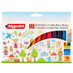 Bigpoint Jumbo Mum Boya(Silinebilir) 12 Renk