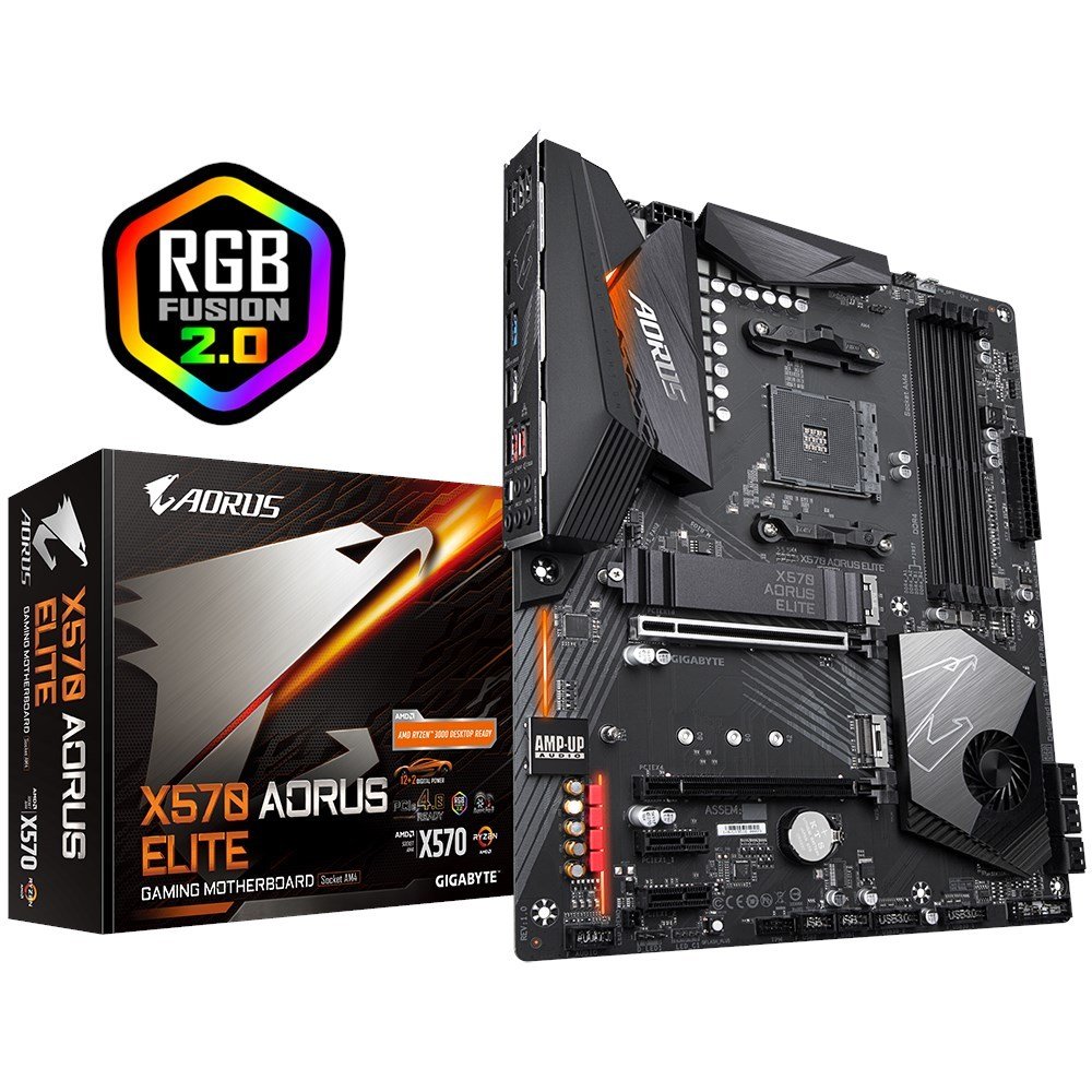 Gigabyte X570 Aorus Elite AM4 DDR4 Hdmi Usb3