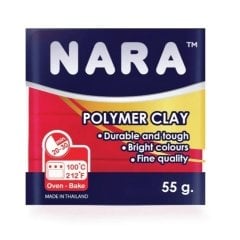 Nara Polimer Kil 55 Gram PM48 Primary Red 6'lı Şirink