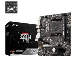 MSI B550M-A Pro AM4 Ryzen DDR4 Dvi Hdmi