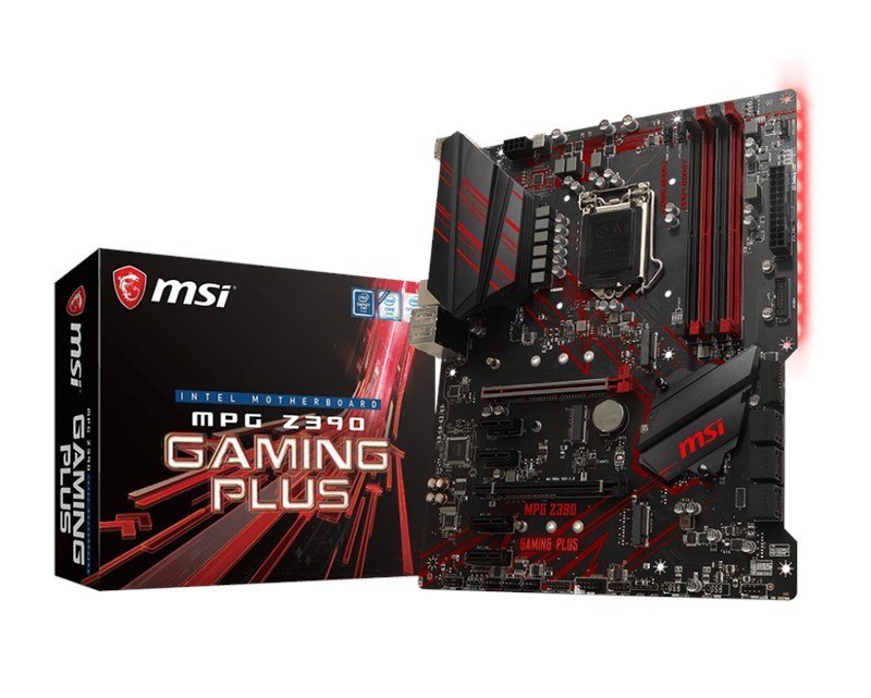 MSI MPG Z390 Gaming Plus 1151 Dvi Hdmi Usb3.1