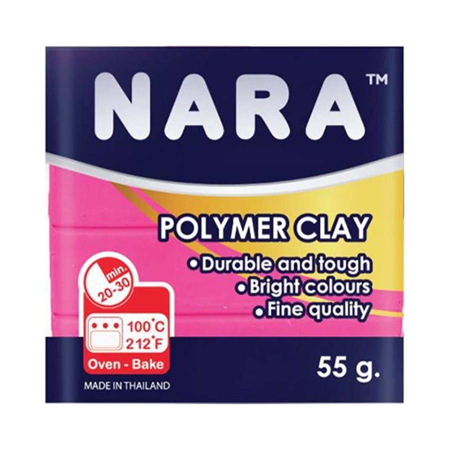 Nara Polimer Kil 55 Gram PM18 Hot Pink 6'lı Şirink