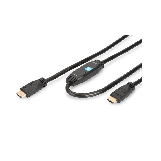 Digitus AK-330105-200-S Altın HDMI Kablo (20m)