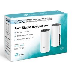 Tp-Link DECO-M4-2P Ev Wi-Fi Sistemi 2'li Paket Rou