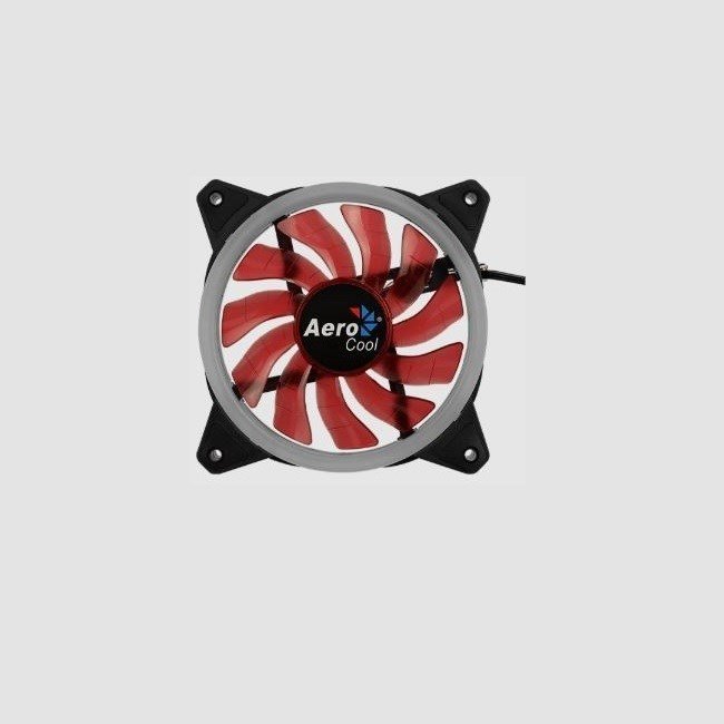 Aerocool AE-CFRVRD 12cm Kırmızı Ledli Fan