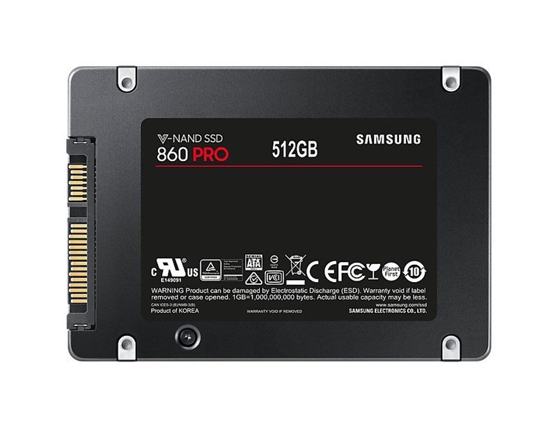 Samsung 512GB 860 Pro 560/530MB MZ-76P512BW