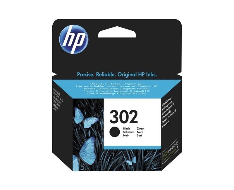 HP F6U66AE Siyah Mürekkep Kartuş (302)