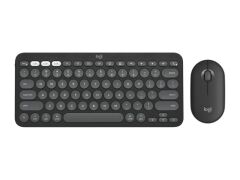 Logitech Pebble 2 Combo Blutooth Kablosuz Klavye Mouse Seti Siyah 920-012245