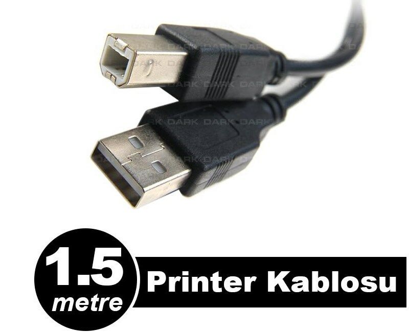 Dark DK-CB-USB2PRNL150 1.5Mt USB 2.0 Yazcı Kablosu