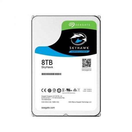 8TB SEAGATE SKYHAWK 256 MB 7/24 RV ST8000VX004