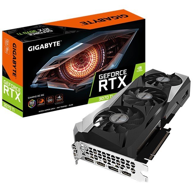 Gigabyte GeForce RTX 3070 TI 8G Gamng OC GD6 256B