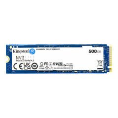 500GB KINGSTON NV3 SNV3S/500G 6000/2200MB/S M.2 NVMe PCIe 4.0