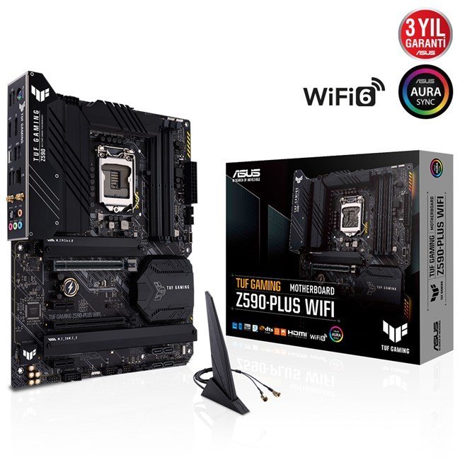 Asus Tuf Gaming Z590-Plus WiFi 1200P Hdmi Dp