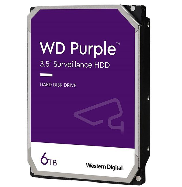 WD Purple 6TB 5400Rpm 256MB -WD63PURZ