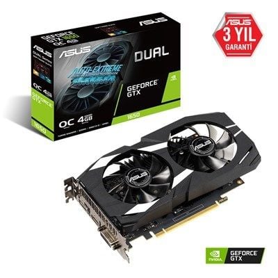 Asus GeForce Dual GTX 1650 OC 4GB GDDR5 128Bit