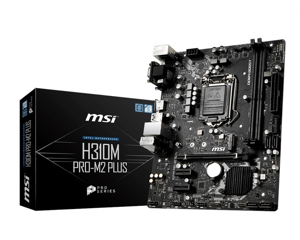 MSI H310M Pro-M.2 Plus 1151 DDR4 Vga Dvi Hdmi