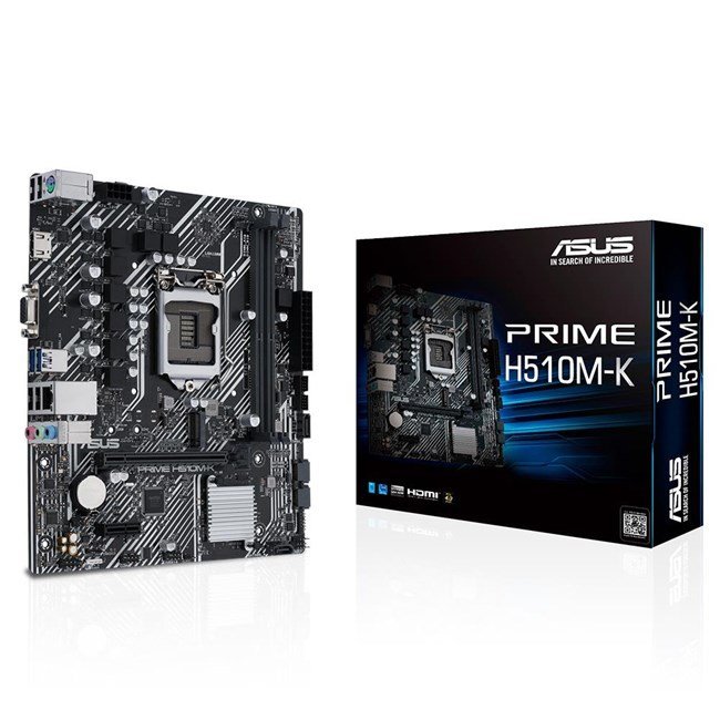 Asus Prime H510M-K 1200P Vga Hdmi Usb3.2