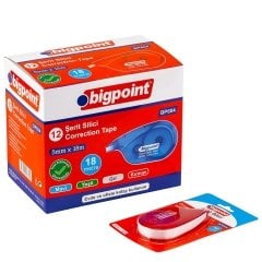 Bigpoint Şerit Silici Yatay 5 mm x 18 metre 12'li Kutu