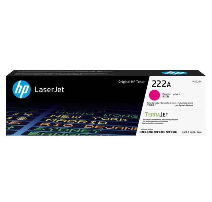 HP W2223A Kırmızı Toner Kartuş 222A