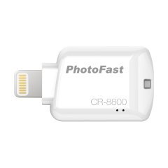 PhotoFast CR-8800 iOS MikroSD Kart Okuyucu - Beyaz