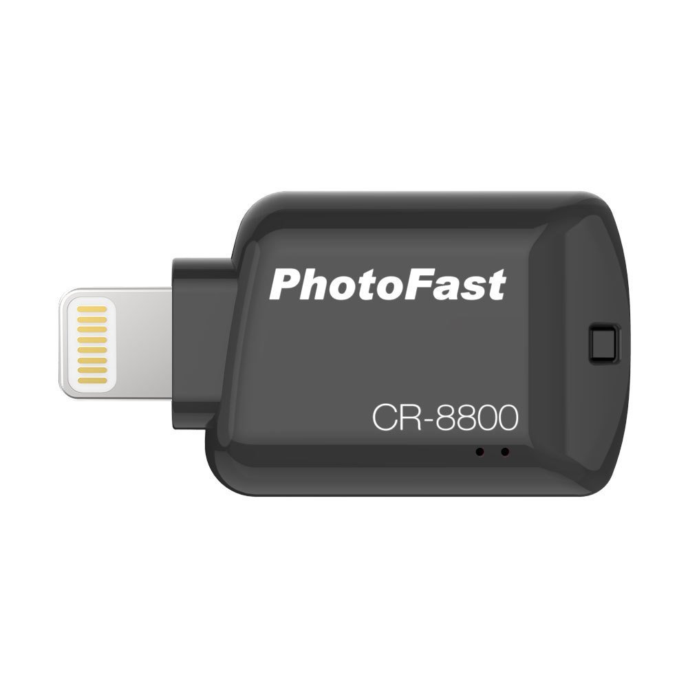 PhotoFast CR-8800 iOS MikroSD Kart Okuyucu - Siyah