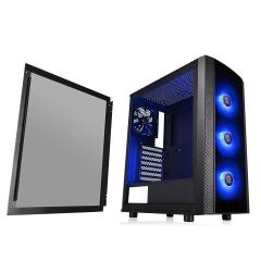 Thermaltake Versa J25 TG 120*3 Fanlı RGB Edition Siyah MidTower Oyuncu Kasası (PSU yok)