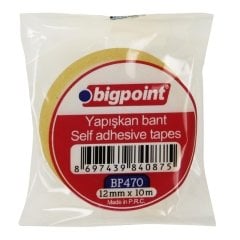 Bigpoint Kırtasiye Bandı 12 mm x 10 m 36'lı Kutu