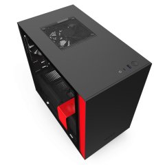 NZXT H210İ CA-H210i-BR SIYAH/KIRMIZI KASA