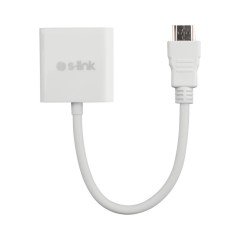 S-Link SL-HVS13 HDMI to VGA + Audio Micro Usb Çevi