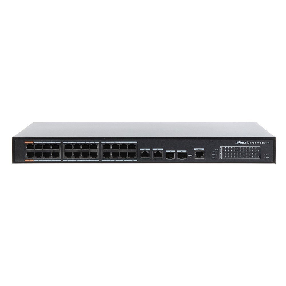 Dahua PFS4226-24ET-360 24 Port Yönetilebilir PoE