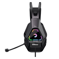 Gamepower Fujin Pro Siyah 7.1 Surround Hi-Fi RGB Gaming Kulaklık (Memory Foam) Oyuncu Kulaklığı