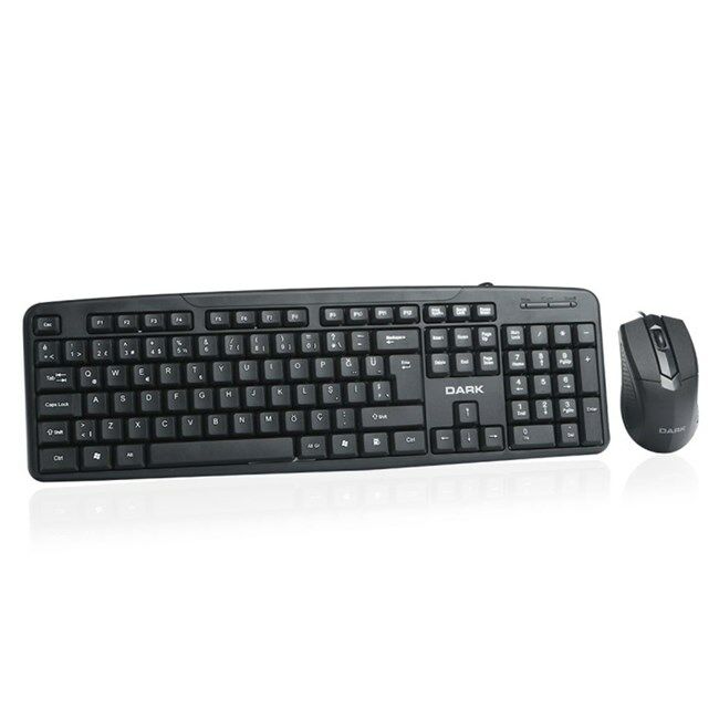 Dark DK-AC-KM1030 USB Siyah Ofis Tip KM Set