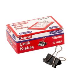 Bigpoint Çelik Kıskaç 19 mm 12'li Kutu