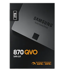 2TB SAMSUNG 870 560/530MB/s QVO MZ-77Q2T0BW SSD