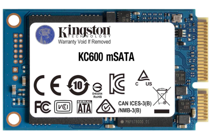 512GB KINGSTON KC600 550/520MB/s mSATA SSD SKC600MS/512G